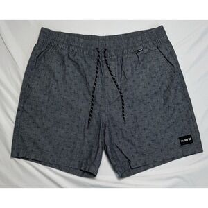 Hurley Board Shorts Surfing Gray Men's Size Small